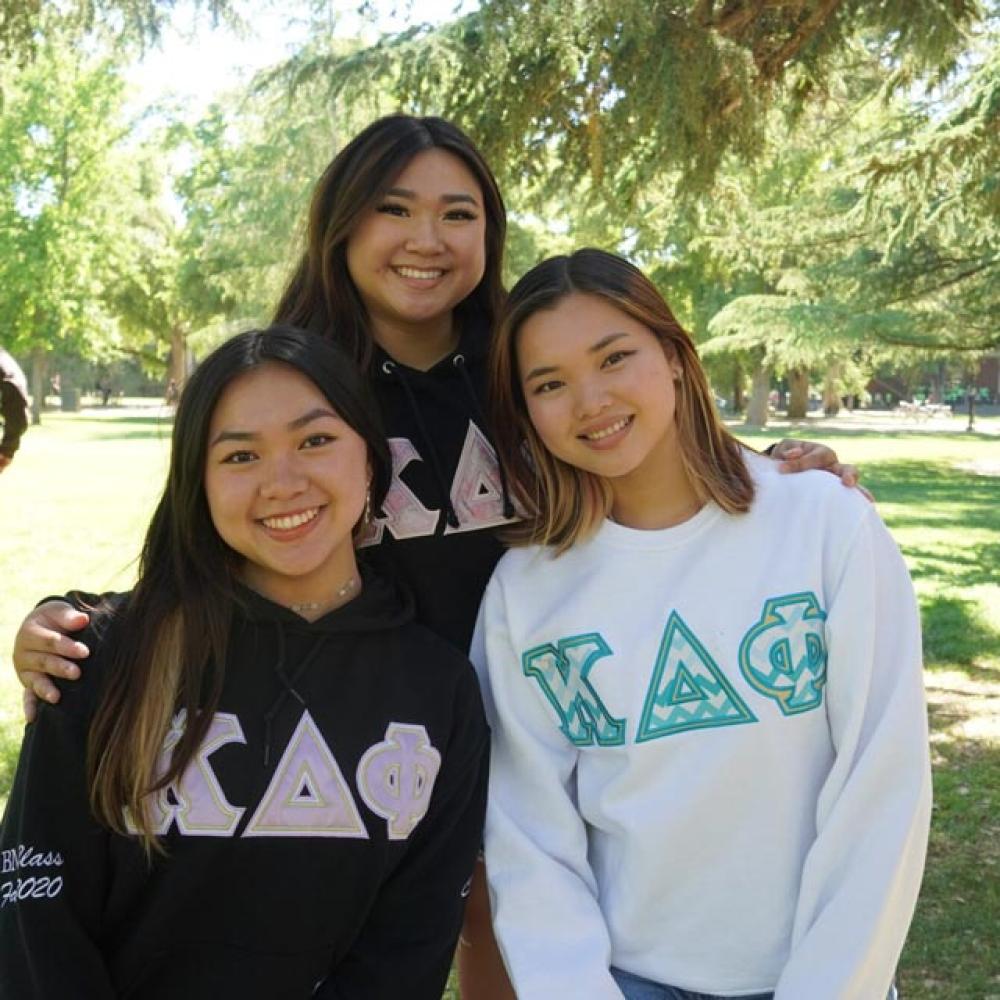 Students posing for photo