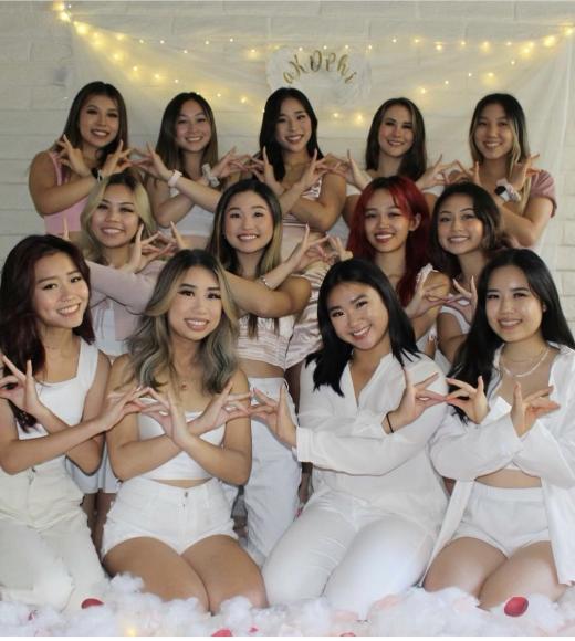 Alpha Kappa Delta Phi group photo
