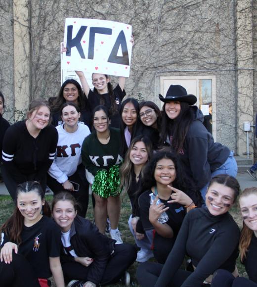 Students from Kappa Gamma Delta